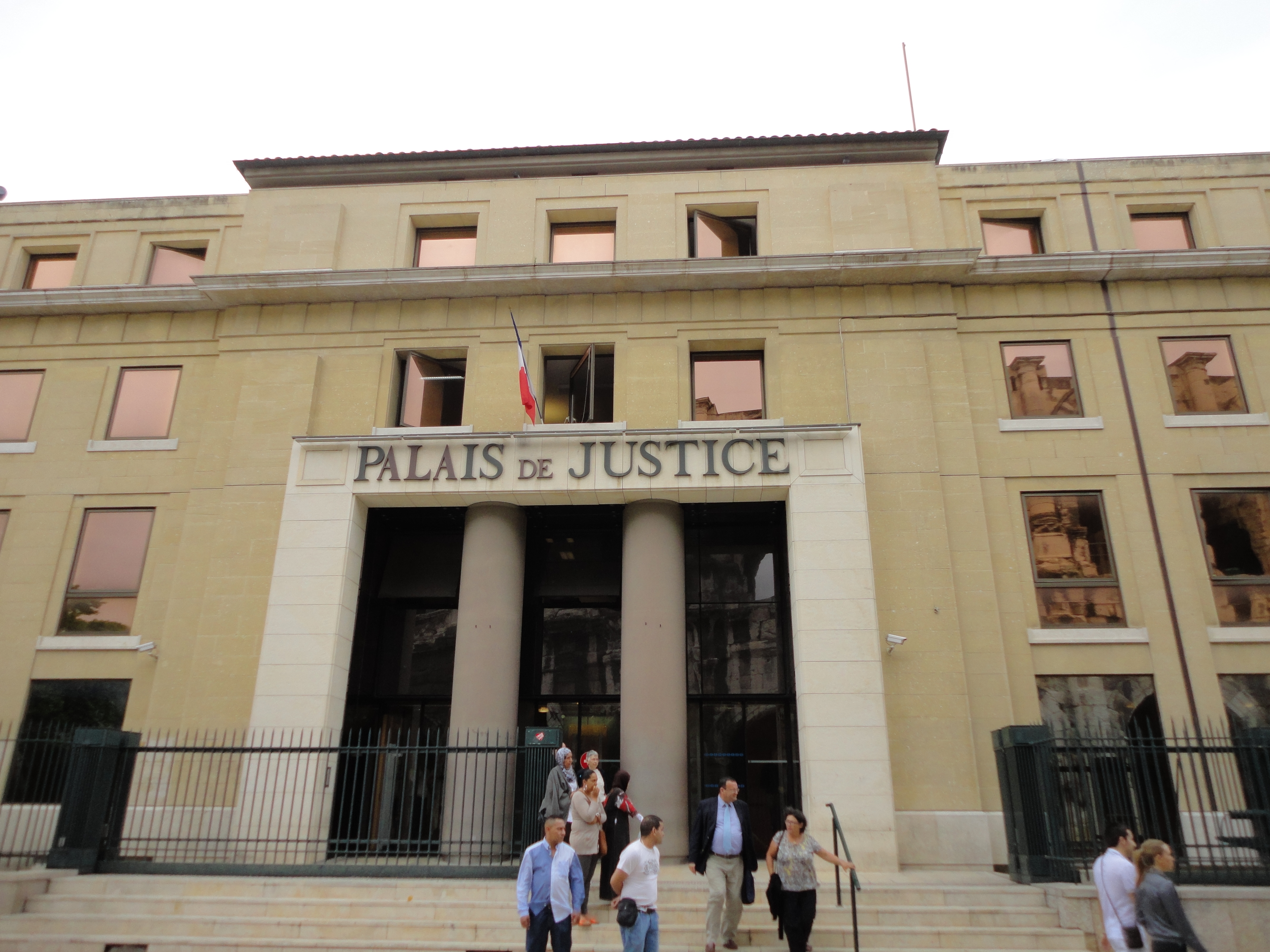 Photo d'illustration. Palais de Justice de Nîmes. D.R/