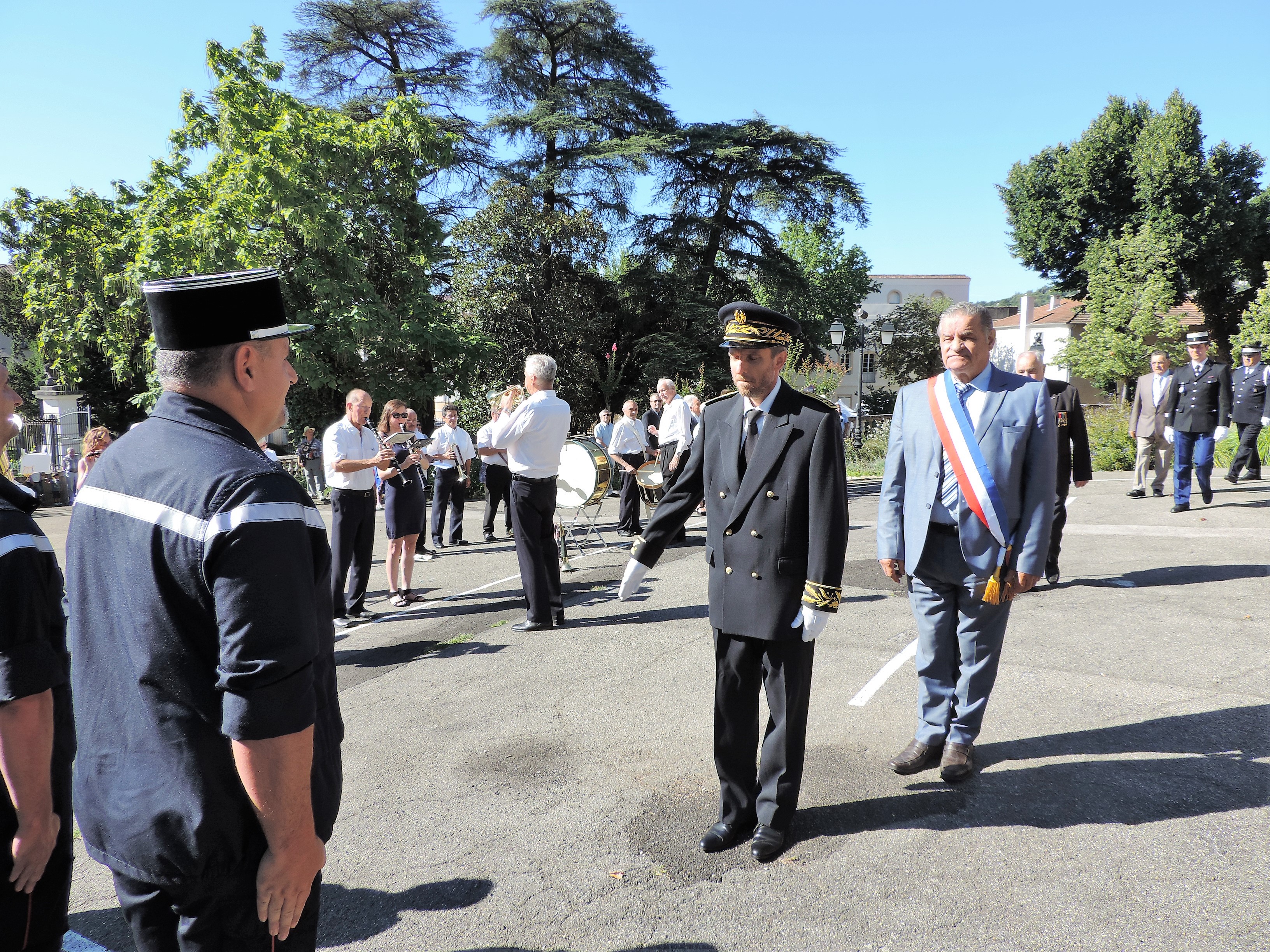 Olivier Delcayrou et Max Roustan. Photo Tony Duret / Objectif Gard 