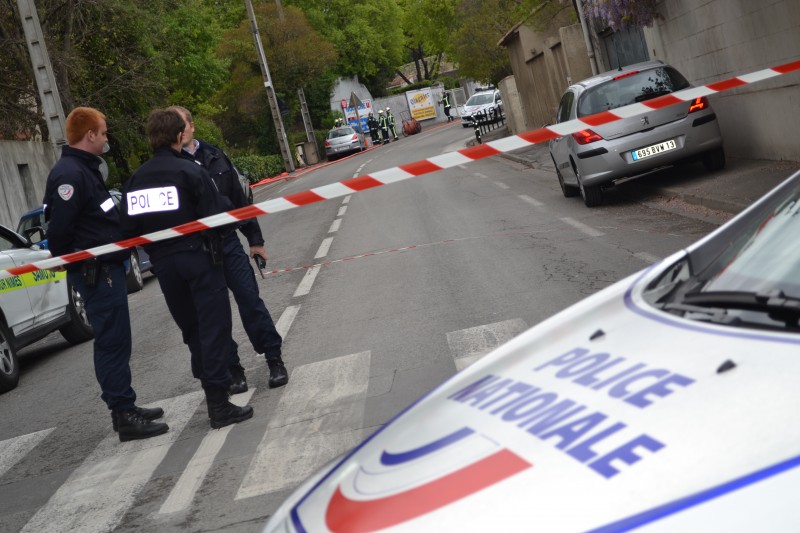 Le forcené a été interpellé par la police sans heurts après plus de trois heures de négociation. Photo DR/S.Ma