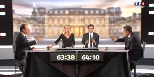 debat hollande-sarkozy-illustration