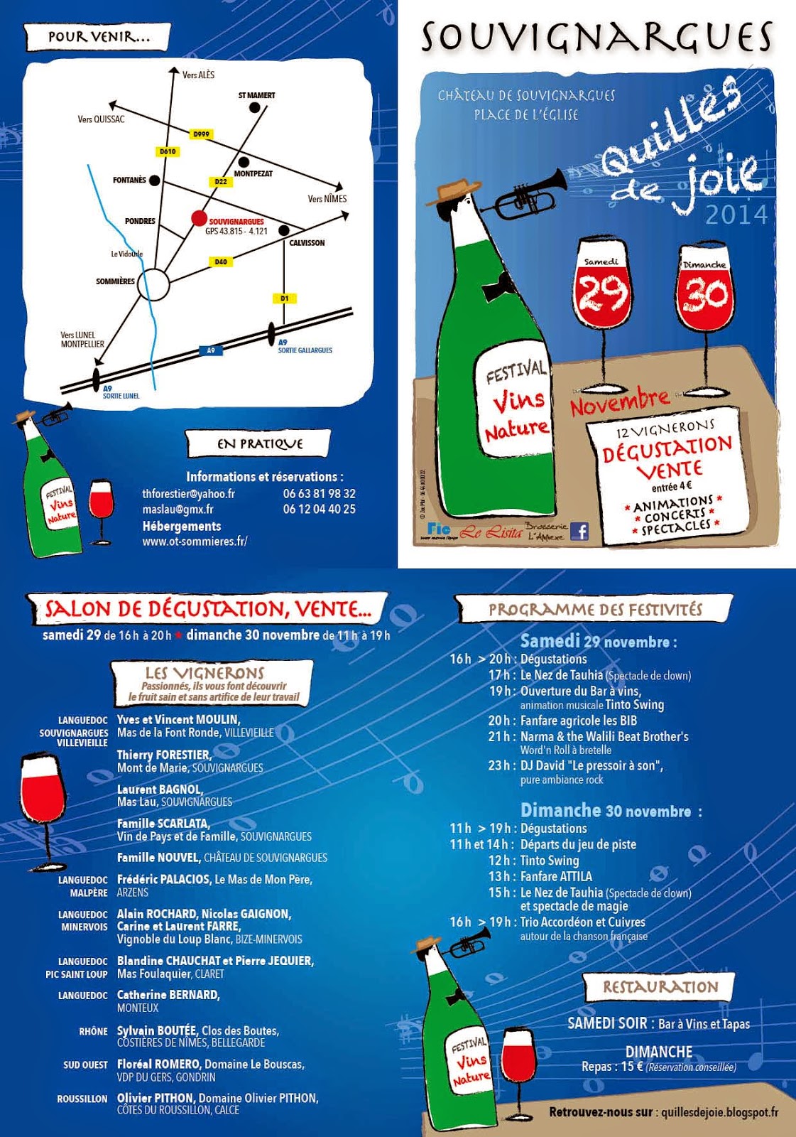 flyer quilles 2014 2